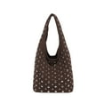 thumbnail image 1 of SPEKSEE Stylish Studded Hobo Bag Y2K Rivets Bucket Purse Shoulder Bag for Women, 1 of 9