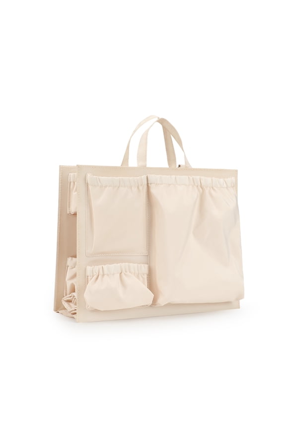 Tote Bag Organizer Insert - Multi-Pocket Storage for Maternity and Baby Items, Convertible Diaper Bag