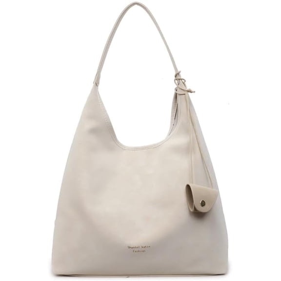 SPEKSEE Vintage Hobo Bags for Women, Retro Vegan Leather Shoulder Bag, Trendy Brown Purse for Fall and Winter