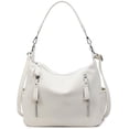 thumbnail image 1 of SPEKSEE Women Frosted PU Shoulder Bag with Multi Zipper Handbag Top-Handle Bag Large Capacity for Travel Shopping Daily Use, 1 of 18