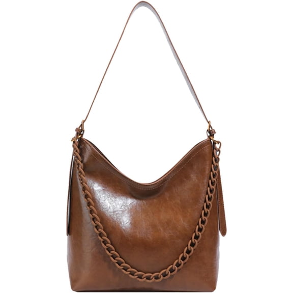 SPEKSEE Women PU Square Crossbody Bag with Chain Shoulder Bag Tote Bag for Travel Work