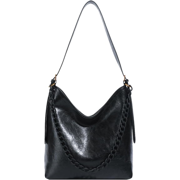 SPEKSEE Women PU Square Crossbody Bag with Chain Shoulder Bag Tote Bag for Travel Work