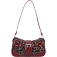 thumbnail image 1 of SPEKSEE Women Y2K Buckle Underarm Shoulder Bag, Vintage PU Leather Baguette Handbag, Versatile Crossbody Hobo Bag for Daily Streetwear Commuting, 1 of 8