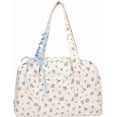 thumbnail image 1 of SPEKSEE Women’s Floral Canvas Boston Tote Bag, Coquette Large Top handle Shoulder Bag, Casual Commuter Bag for Travel Weekend, 1 of 13