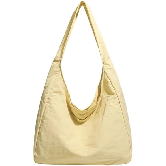 SPEKSEE Women’s Slouchy Oxford Hobo Tote Bag, Waterproof Lightweight Casual Shoulder Bag for Commute Work Travel Weekend