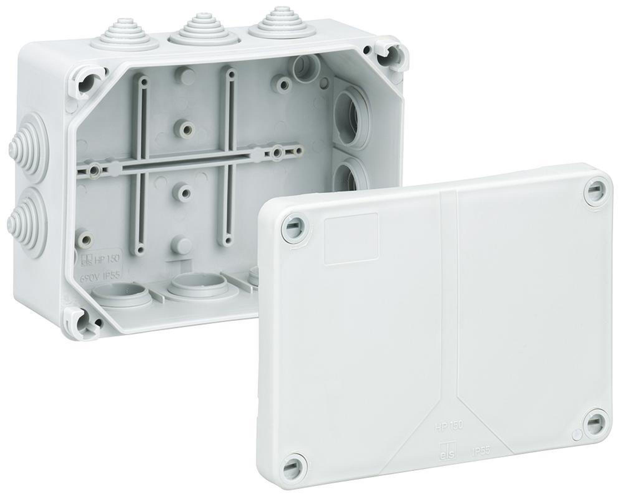 SPELSBERG - Grey IP55 Junction Box without Terminals