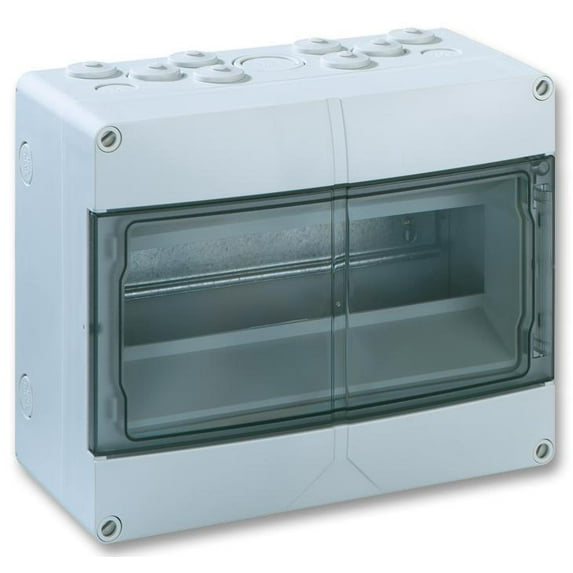 SPELSBERG - IP65 Polystyrene 12 Way Distribution Box, 200x250x122mm (LxWxH)