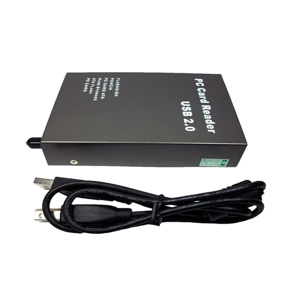 SPENFiLY USB 2.0 PCMCIA Card Reader PC-Card ATA and ATA Flash Mass Storage Support