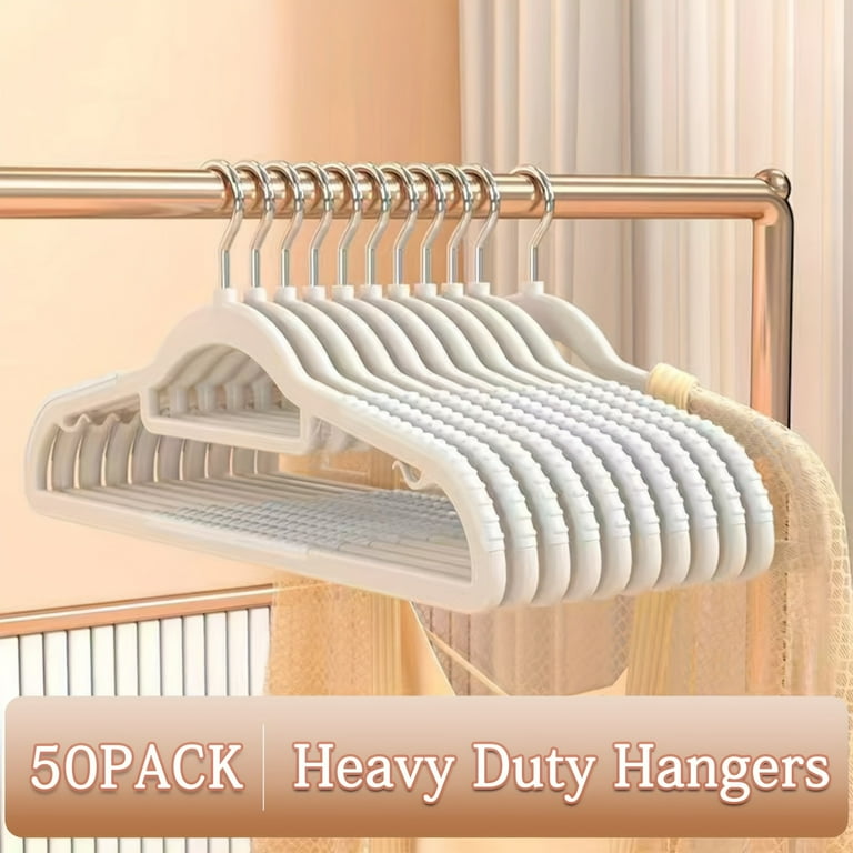 Heavy duty plastic clothes hangers hotsell