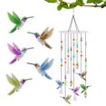 SPFAMI Diamond Painting Kits, Hummingbird Diamond Wind Chimes, Diamond