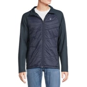 SPFGM193 SPYDER MENS NOVA LOGO QUILTED JACKET - FRONTIER - SIZE S