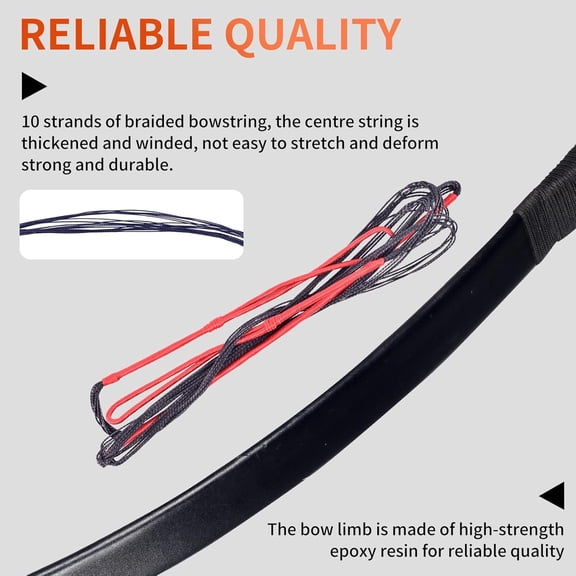 SPG 40lbs One Piece Traditional Bow - 53" Handmade Wooden Bow Fast Precision Shooting Traditional Recurve Bow and Arrow Set for Adult & Archers Right Left Hand Archery Horse Long Bow$$Other