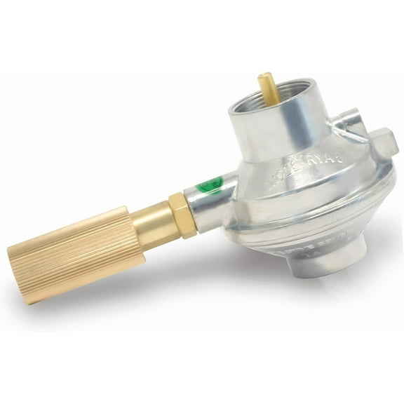 SPG25-17 Oven Regulator Fit for Camp Chef Deluxe Outdoor Camp Oven/2-Burner Stove/Italia Artisan Pizza Oven,Replace Parts for Camp Chef Pzoven/Coven/Covend/Covent Propane Regulator Connector/Adapter