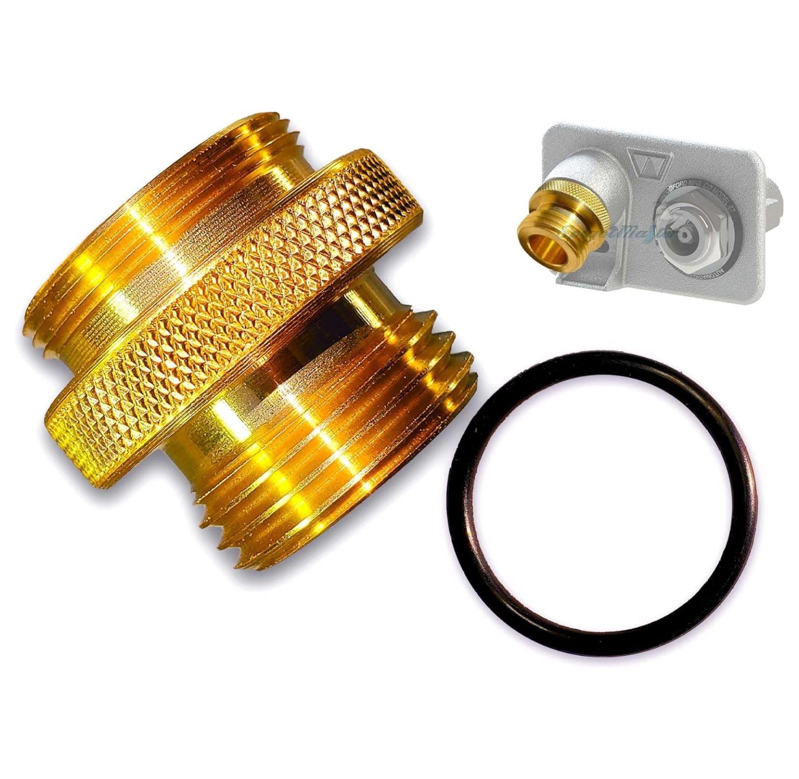 SPGTM8 Woodford Hose Bibb Adapter Replaces 34HF, 50HF & 55437 w/a