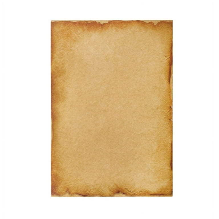 Sticker Old Parchment Paper Letter Background 