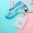 thumbnail image 1 of SPHET Cartoon Plastic Bus ID Card Holder Case Badge Retractable Reel Neck Strap Lanyard, 1 of 17