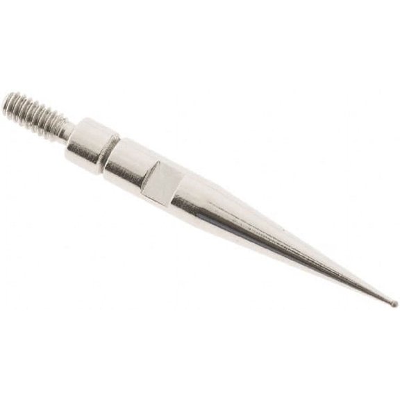 SPI 0.4mm Ball Diam, Carbide, Ball Test Indicator Contact Point 0.688" Contact Point Length, Use with Interapid Test Indicators