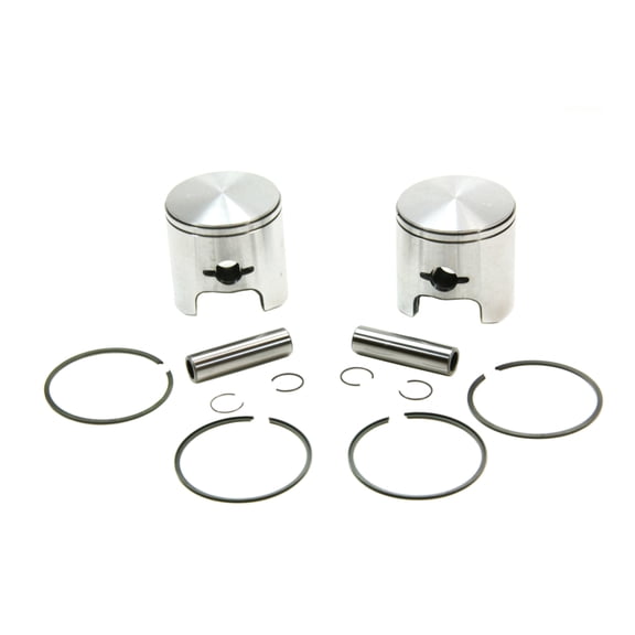 SPI, 09-689N, 2 Piston Kits 1974-1975 Arctic Cat El Tigre 440 Z Standard Bore 68mm