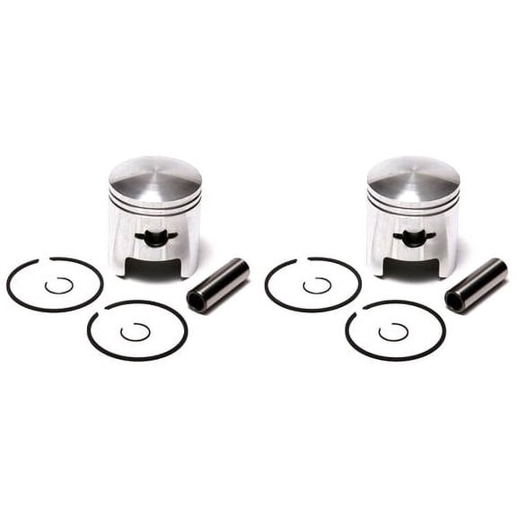 SPI, 09-692N, 2 Pistons Kits Arctic Cat Jag Bearcat Panther Lynx Puma 340 Standard Bore 60mm