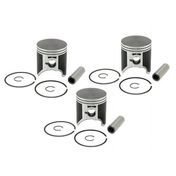 SPI, 09-718, (3) Piston Kits Polaris Ultra SP 680 Standard Bore 66.6mm