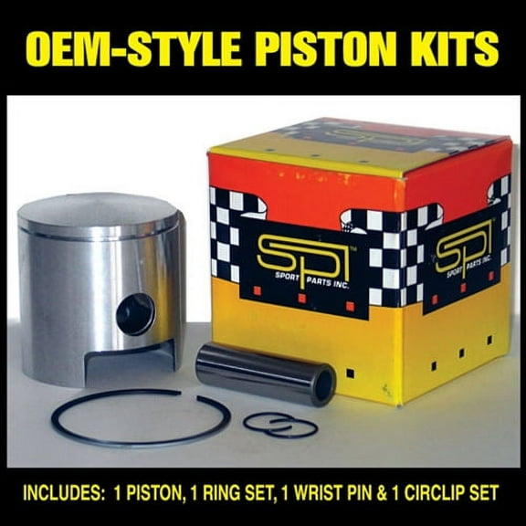 SPI 09-745N Oem Style Piston Kit With Rings Std