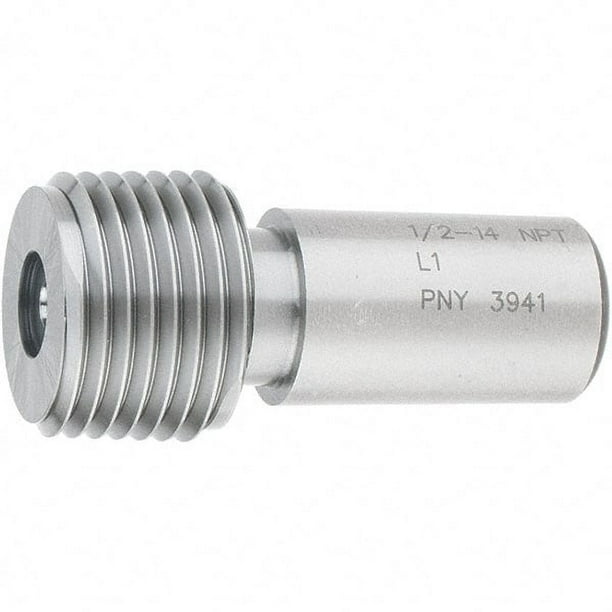 SPI 1/214 Single End Tapered Plug Pipe Thread Gage Handle Size 4