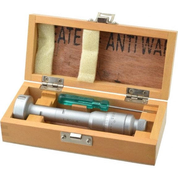 SPI 1.4 to 1.6", 3.15" Gage Depth, Mechanical Inside Hole Micrometer