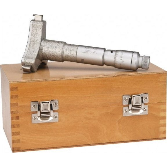SPI 3.2 to 3.6", 3.54" Gage Depth, Mechanical Inside Hole Micrometer