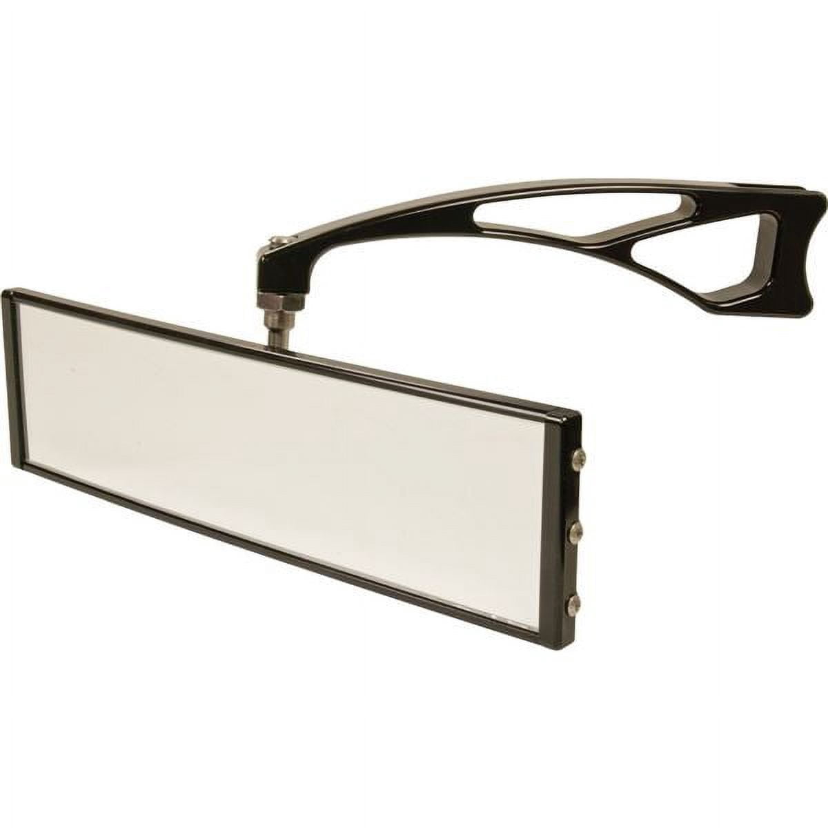 SPI 9174; 9-inch Wide Panoramic Rear Mirror 6-inch Arm 1 Clamp Needed ...