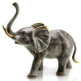 thumbnail image 1 of SPI Brass Bellowing Elephant Statue, 1 of 3