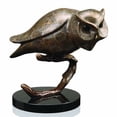thumbnail image 1 of SPI Brass Owl On Branch Statue, 1 of 3
