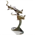 thumbnail image 1 of SPI Brass Triple Stingrays Statue, 1 of 1