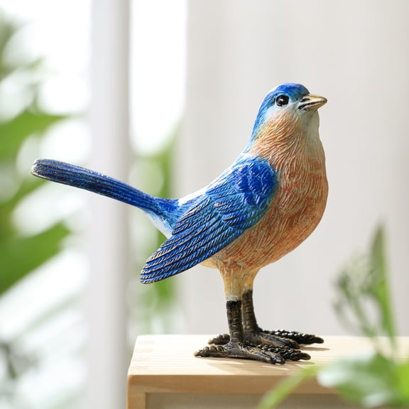SPI Colorful Western Bluebird 4" x 5" x 2" 0.6 lbs. Brass