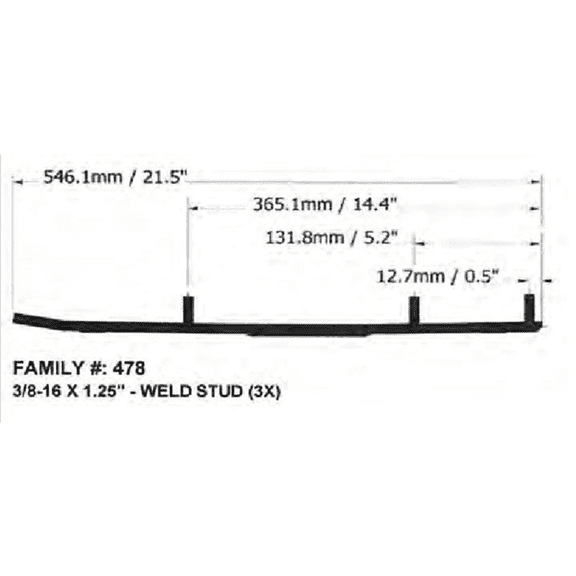 SPI DEFENDER HARDWELD RUNNERS, SKIDOO
