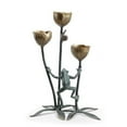 thumbnail image 1 of SPI Home 35169 18 in. Frog & Flower Trio Candleholder, 1 of 1