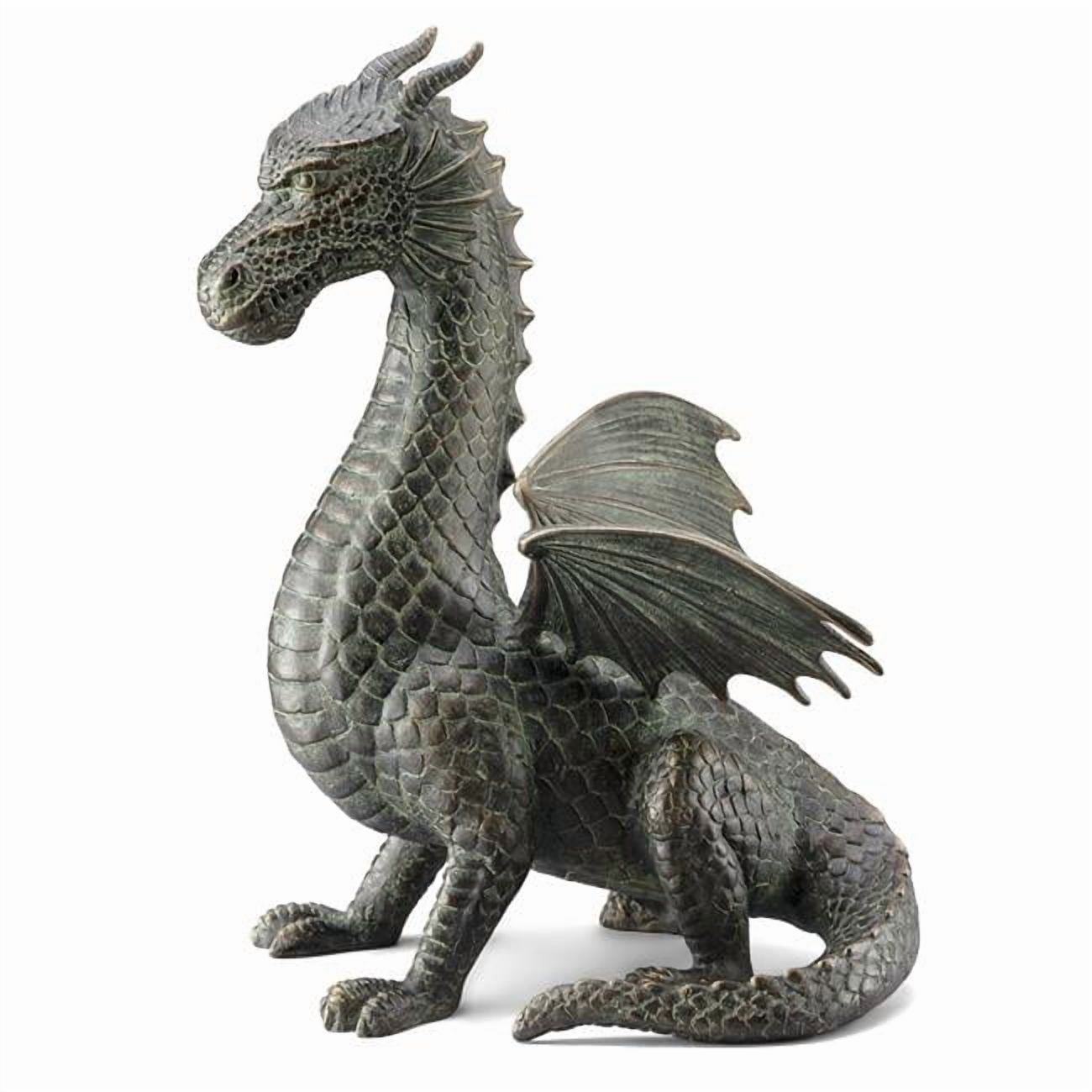 SPI Home 35305 15 x 11 x 11.5 in. Winged Dragon Garden Sculpture