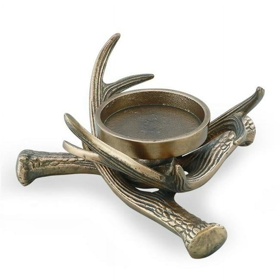 SPI Home 41067 Antler Pillar Candleholder - Large
