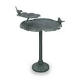 thumbnail image 1 of SPI Home Bird Chat on Lotus Birdbath &, 1 of 3