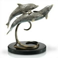 thumbnail image 1 of SPI Home 80227 Triple Dolphins on Marble Base, 1 of 3