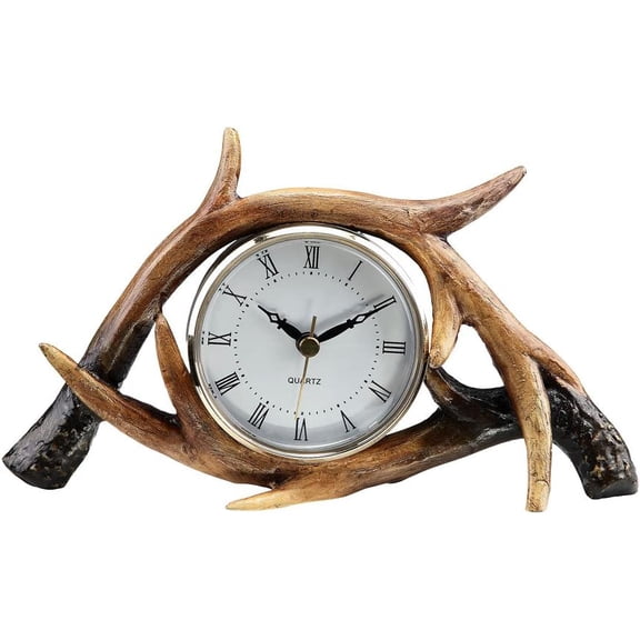 SPI Home Antler Table Clock