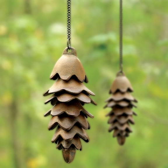 SPI Home Large Pinecone Wind Chime