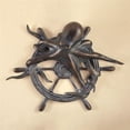 thumbnail image 1 of SPI Home San Pacific 34560 Octopus & Ships Wheel Wall Plaque, 1 of 3