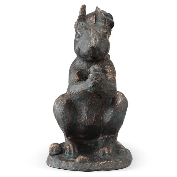 SPI Home Sitting Squirrel with Snack 10.0" x 11.0" x 5.5"