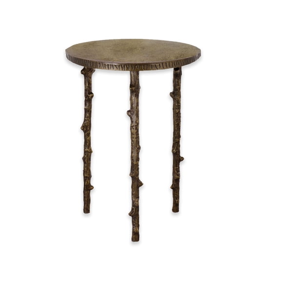 SPI Home Three Branch End Table 22.0" x 16.0" x 16.0" 9.5 lbs. Aluminum