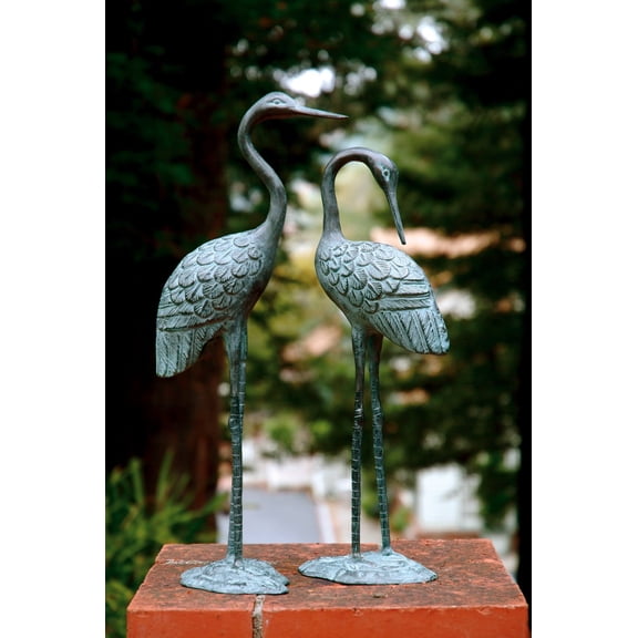 SPI Pair of Garden Cranes (Brass)