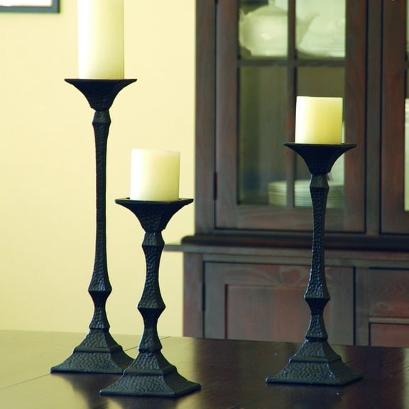SPI Richmond Aluminum Candleholders S/3 Elegant Décor