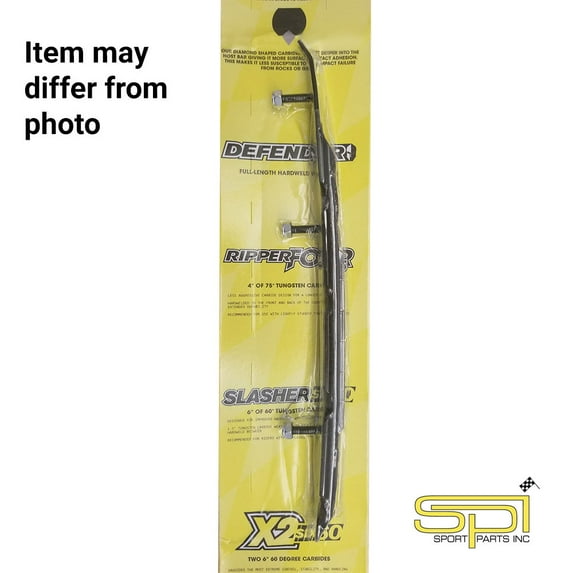 SPI X2 Six60 Wearbar and Carbides