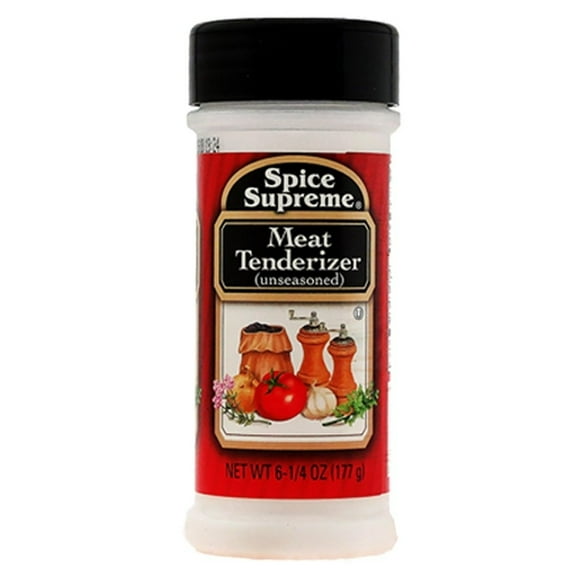 SPICE SUPREME Meat Unseasoned Tenderizer 6.5 Oz (177g) - Pack of 3