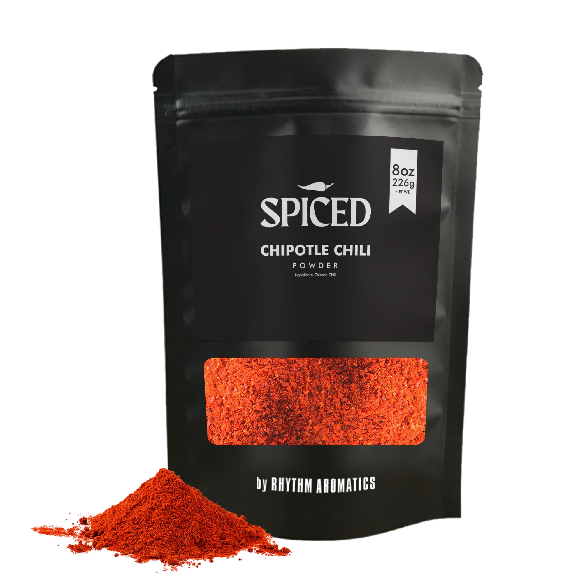 SPICED Chipotle Chili Powder 8 Oz Bag TexMex Mexican Cuisine Seasoning