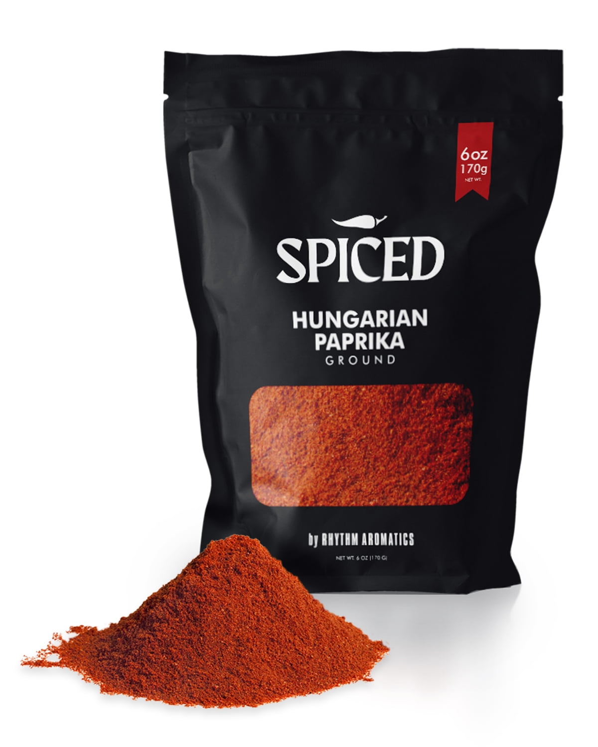 SPICED Ground Hungarian Paprika Powder, 6oz of Authentic Hungarian